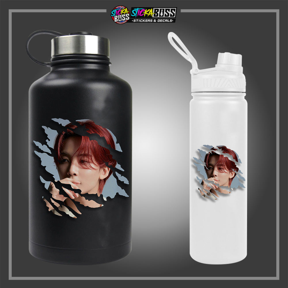 Seventeen | SCRATCH STICKER【VINYL PRINTED】( LAMINATED / WATERPROOF )【Stickaboss】