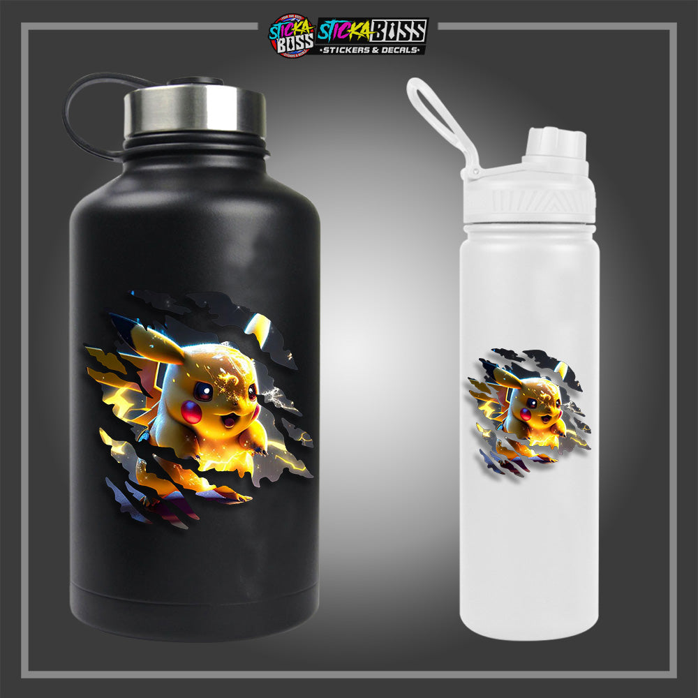 POKEMON PART 1 | ANIME SCRATCH STICKER【VINYL PRINTED】( LAMINATED / WATERPROOF )【Stickaboss】