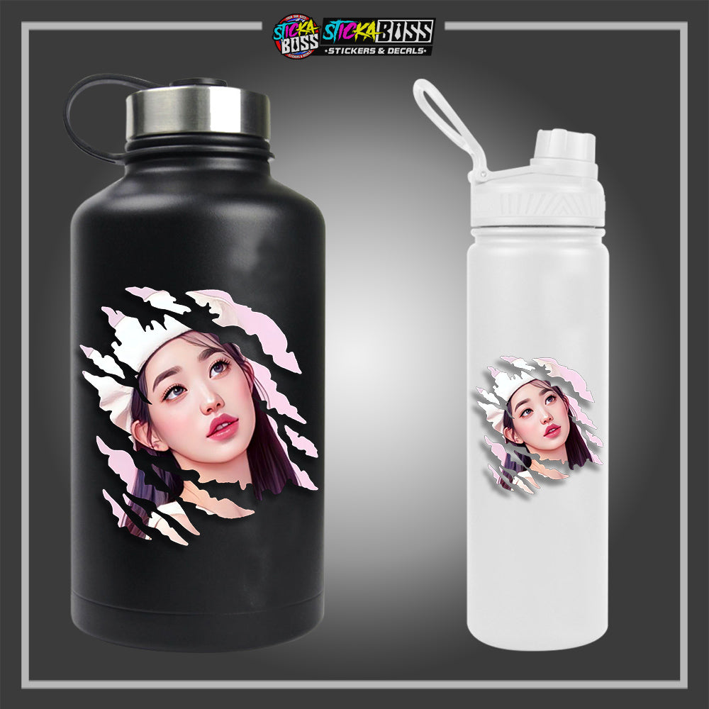 TWICE PART 2 | ANIME SCRATCH STICKER【VINYL PRINTED】( LAMINATED / WATERPROOF )【Stickaboss】