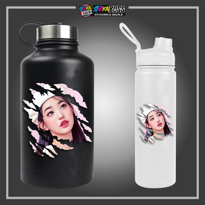 TWICE PART 2 | ANIME SCRATCH STICKER【VINYL PRINTED】( LAMINATED / WATERPROOF )【Stickaboss】