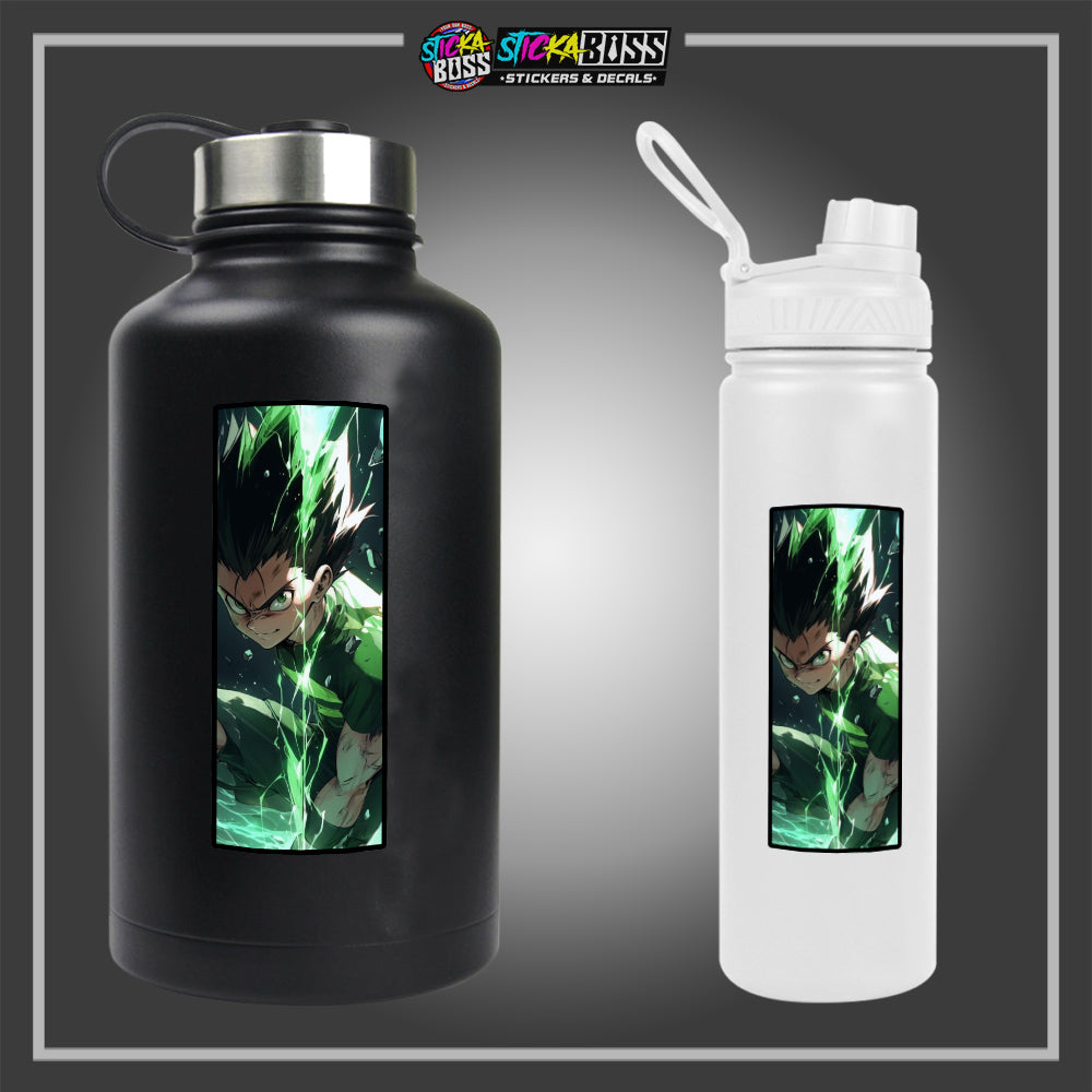 HUNTER X HUNTER | RECTANGLE SIZE  VINYL STICKER 【VINYL PRINTED】( LAMINATED / WATERPROOF )