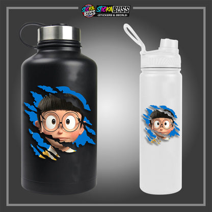 DORAEMON | ANIME SCRATCH STICKER【VINYL PRINTED】( LAMINATED / WATERPROOF )