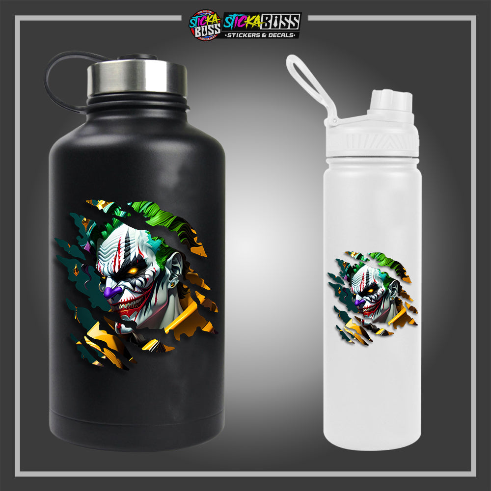 JOKER&HARLEY QUINN | ANIME SCRATCH STICKER【VINYL PRINTED】( LAMINATED / WATERPROOF )【Stickaboss】