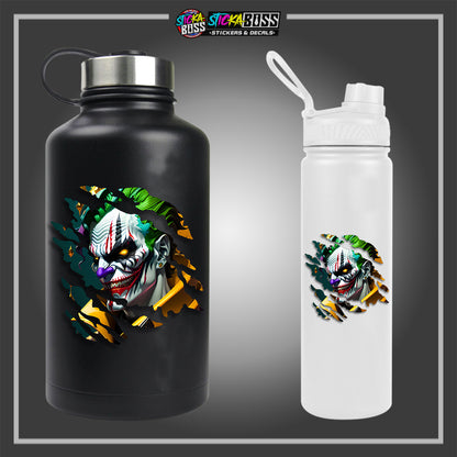JOKER&HARLEY QUINN | ANIME SCRATCH STICKER【VINYL PRINTED】( LAMINATED / WATERPROOF )【Stickaboss】