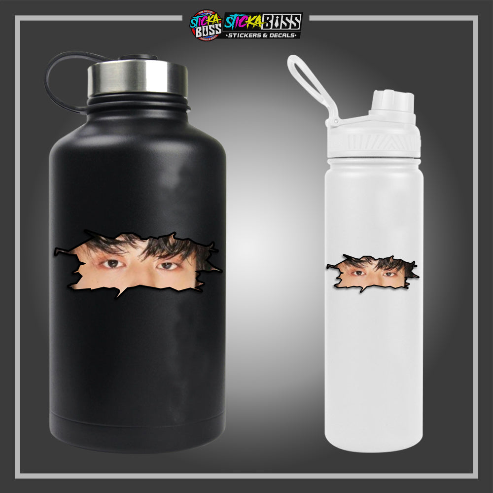KPOP- EXO | CRACK PEEKERS  ( ANIME VINYL STICKER DECALS )【Stickaboss】