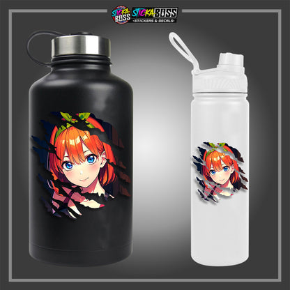 THE QUINTESSENTIAL QUINTUPLETS| ANIME SCRATCH STICKER【VINYL PRINTED】( LAMINATED / WATERPROOF )【Stick