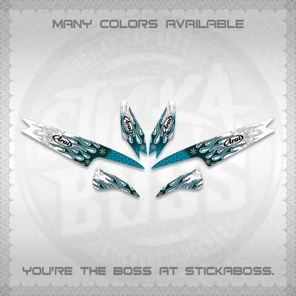 AEROX V3 STOCK STRIPING DECALS (SP EDITION)STICKER DECALS By STICKABOSS