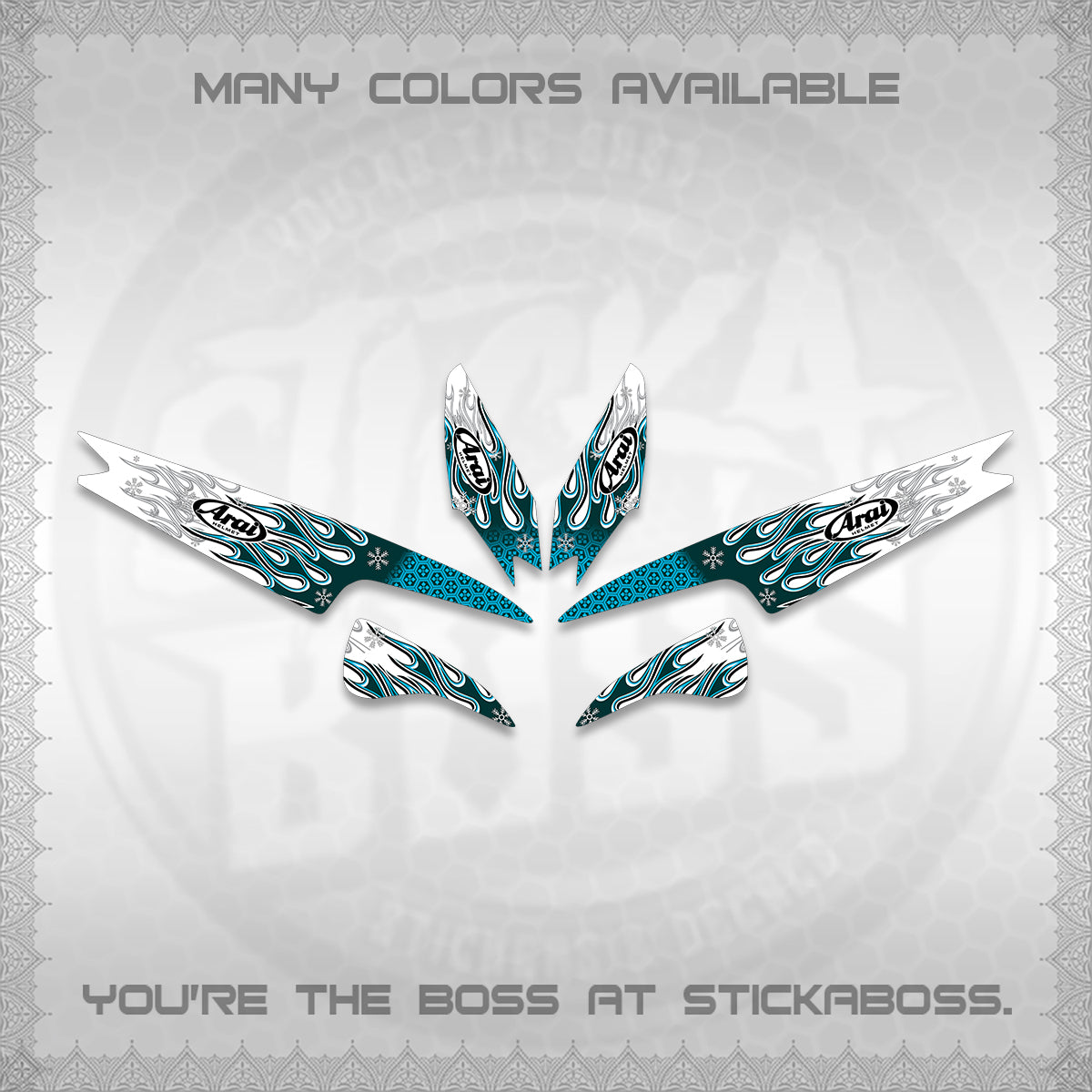 MIO SPORTY INDO MALAY DECALS (2 TONE SIMPEL KARBU)STICKER DECALS By STICKABOSS (Copy)