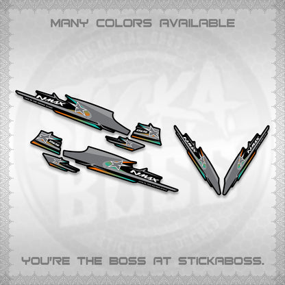 NMAX V1 THAI-INDO DECALS (THMI 02 DESIGN)STICKER DECALS By STICKABOSS