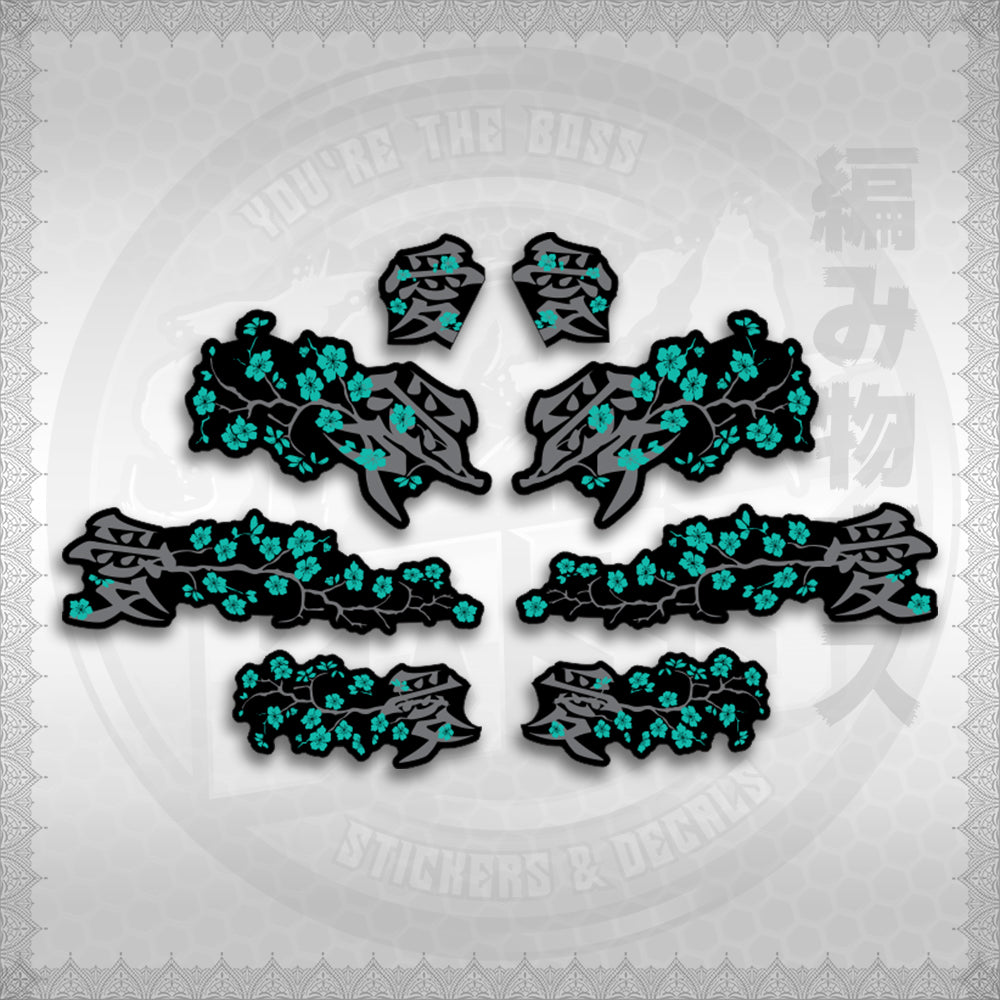 STICKER DECALS for NMAX V1 INDO (NV1SAXFL) By STICKABOSS (SOFIE LAMINATED WATERPROOF)