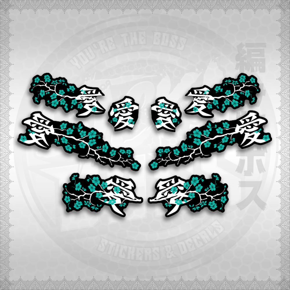 STICKER DECALS for NMAX V2 INDO (NV2SAXFL) By STICKABOSS (SOFIE LAMINATED WATERPROOF)