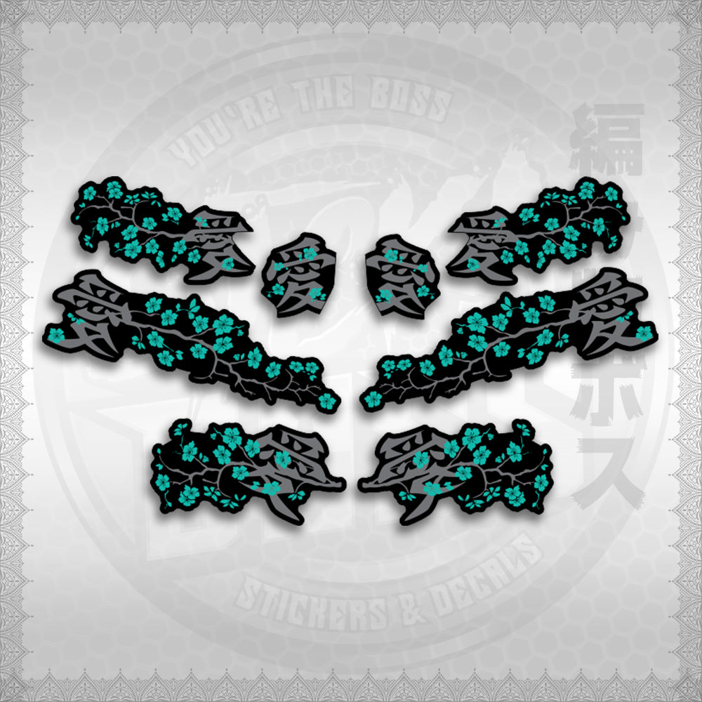 STICKER DECALS for NMAX V2 INDO (NV2SAXFL) By STICKABOSS (SOFIE LAMINATED WATERPROOF)