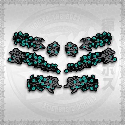 STICKER DECALS for NMAX V2 INDO (NV2SAXFL) By STICKABOSS (SOFIE LAMINATED WATERPROOF)