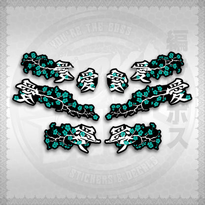 STICKER DECALS for NMAX V2 INDO (NV2SAXFL) By STICKABOSS (SOFIE LAMINATED WATERPROOF)