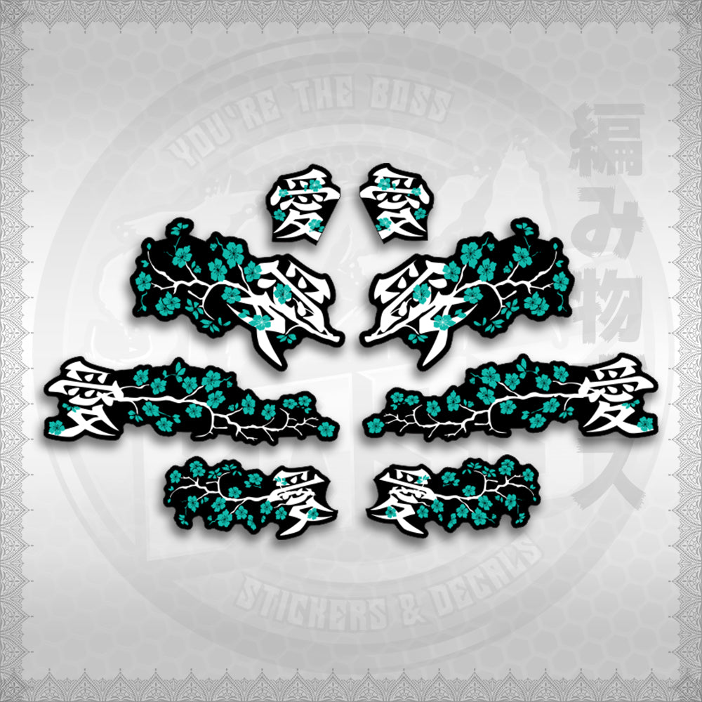 STICKER DECALS for NMAX V1 INDO (NV1SAXFL) By STICKABOSS (SOFIE LAMINATED WATERPROOF)