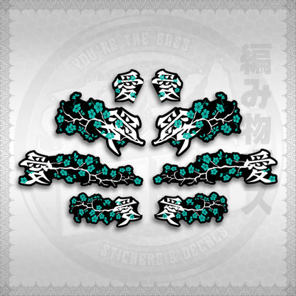 STICKER DECALS for NMAX V1 INDO (NV1SAXFL) By STICKABOSS (SOFIE LAMINATED WATERPROOF)