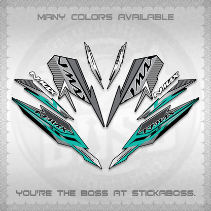 NMAX V2 DECALS (2026 VARIO STYLE) STICKER DECALS By STICKABOSS