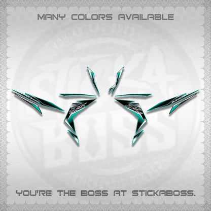 WINNER 150 V1 DECALS (GTR 150 RS PATTERN)STICKER DECALS By STICKABOSS