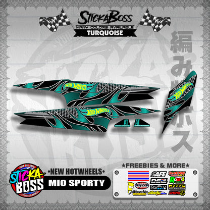 MIO SPORTY DECALS ( NEW HOTWHEELS )【WITH FREEBIES】
