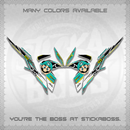 CLICK V3 VARIO DECALS (BOMX VARIO INSPIRED)STICKER DECALS By STICKABOSS