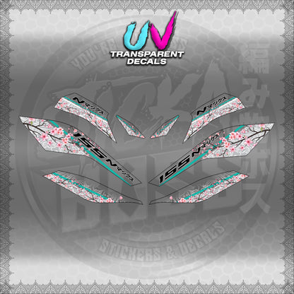 【PREMIUM UV PRINT】TRANSPARENT NMAX V3 TURBO INDO (AV3SAIN)【WITH FREEBIES】