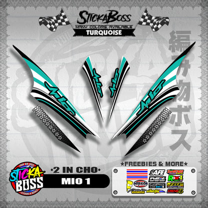 MIO 1 DECALS ( 2 IN CHO )【WITH FREEBIES】
