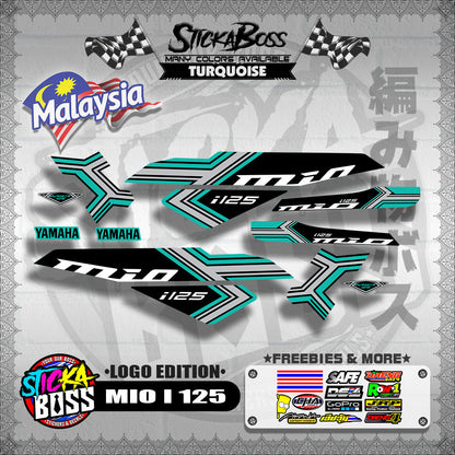 MIO I 125 MALAYSIAN DECALS ( LOGO EDITION )【WITH FREEBIES】