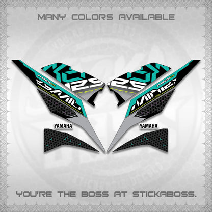 MIO I 125 M3 INDO-MALAY DECALS (DI ACARA DESIGN)STICKER DECALS By STICKABOSS