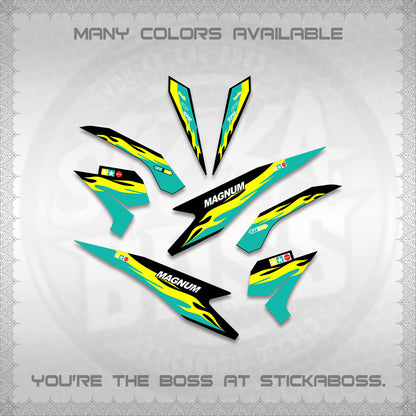 BEAT Fi V3 INDO DECALS (TAMIYA MAGNUM) STICKER DECALS By STICKABOSS