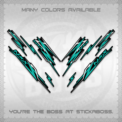 NMAX V2 DECALS (2024 NM A8 STYLE) STICKER DECALS By STICKABOSS
