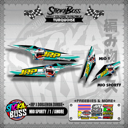 MIO SPORTY / 1 / AMORE DECALS ( JRP X DORAEMON ZOMBIE )【WITH FREEBIES】