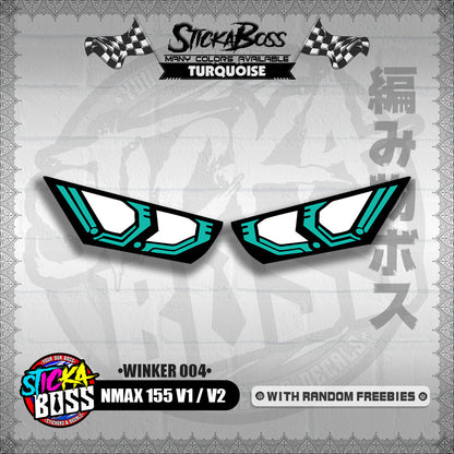 NMAX 155 V1 / V2 (WINKER 004) TRANSPARENT【WITH FREEBIES】
