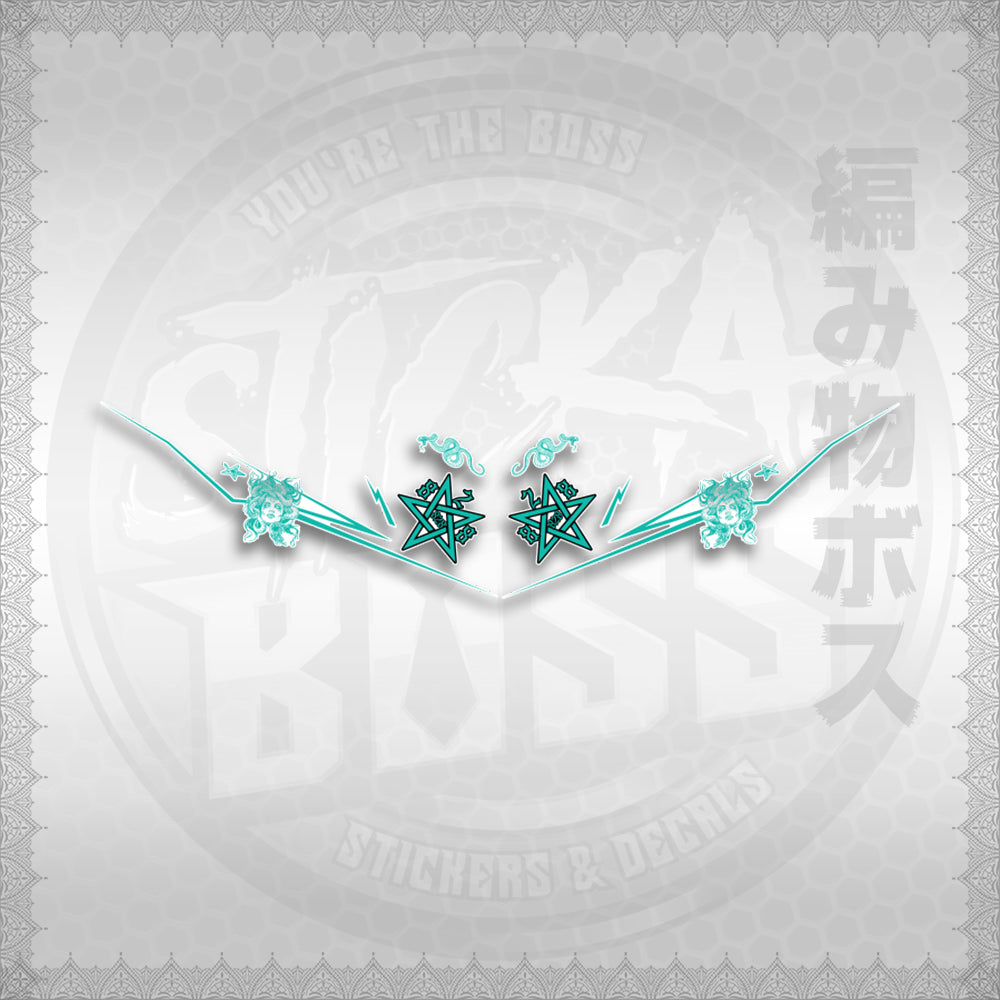 STICKER DECALS for ADV 160 (A160MESN) By STICKABOSS (SOFIE LAMINATED WATERPROOF) (Copy)