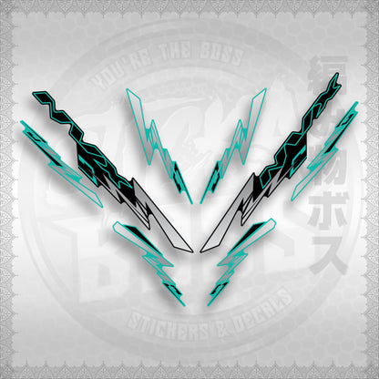 AEROX 155 V2 INDO-MALAY CONCEPT ( NVX ALPHA x OMEGA ) STICKER DECALS By STICKABOSS