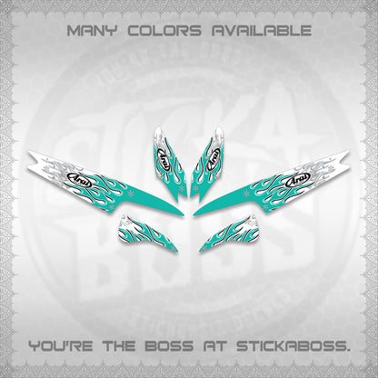 AEROX V3 STOCK STRIPING DECALS (SP EDITION)STICKER DECALS By STICKABOSS