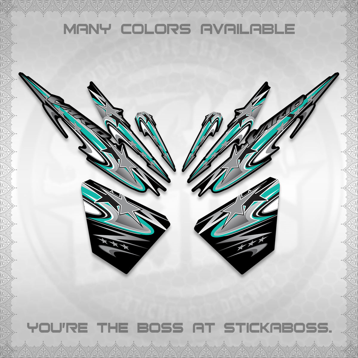 CLICK V1 VARIO DECALS (2026 RISING STAR DESIGN) STICKER DECALS By STICKABOSS (Copy) (Copy) (Copy) (Copy) (Copy) (Copy) (Copy)