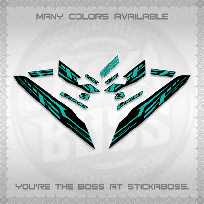 CLICK V3 VARIO DECALS (2026 V3E 001 DESIGN)STICKER DECALS By STICKABOSS