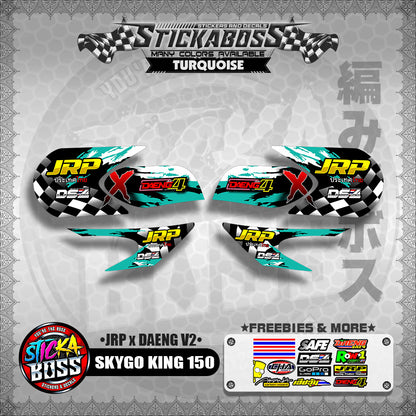 SKYGO KING 150 DECALS ( JRP x DAENG V2 )【WITH FREEBIES】