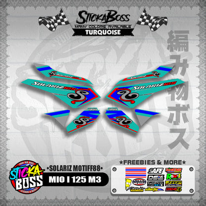MIO I 125 M3 DECALS ( SOLARIZ MOTIFF88 )【WITH FREEBIES】