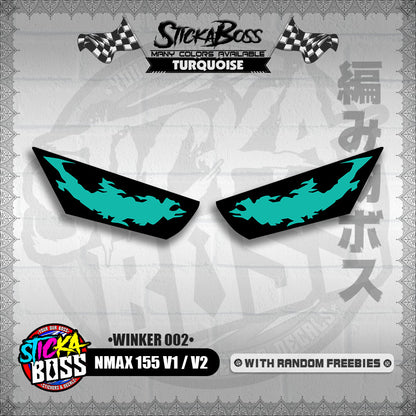 NMAX 155 V1 / V2 (WINKER 002) TRANSPARENT【WITH FREEBIES】