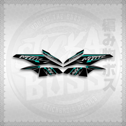 STICKER DECALS for MIO I 125 M3 INDO (MIRSTMIZ) By STICKABOSS (SOFIE LAMINATED WATERPROOF)