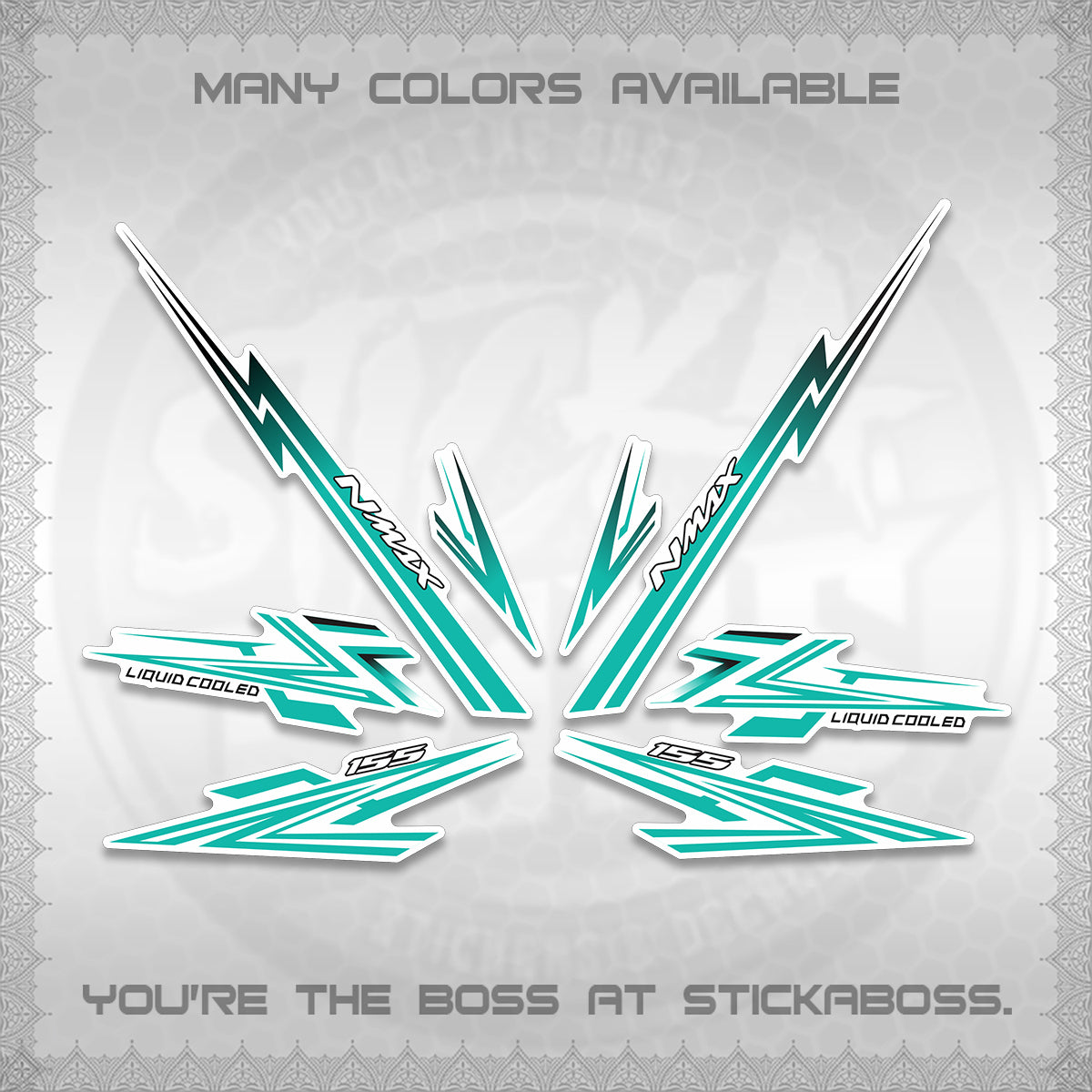 NMAX V2 INDO-MALAY DECALS (MI05 DESIGN) STICKER DECALS BY STICKABOSS (Copy)
