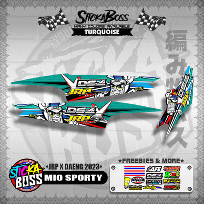MIO SPORTY DECALS ( DAENG X JRP 2023 )【WITH FREEBIES】