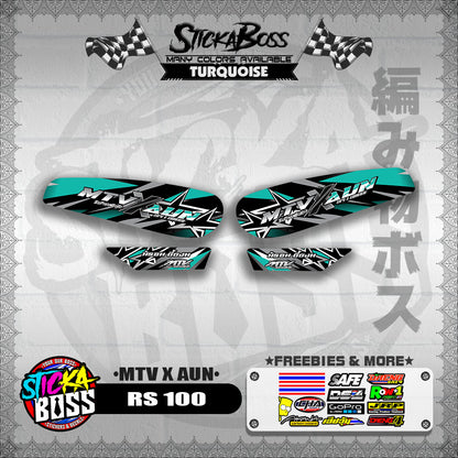RS 100 DECALS ( MTV X AUN )【WITH FREEBIES】