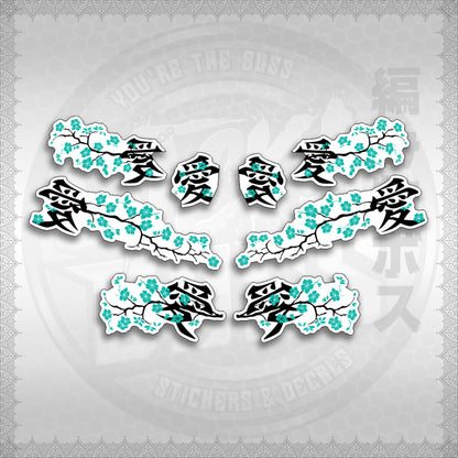 STICKER DECALS for NMAX V2 INDO FOR WHITE (NV2FWSAXFL) By STICKABOSS (SOFIE LAMINATED WATERPROOF)