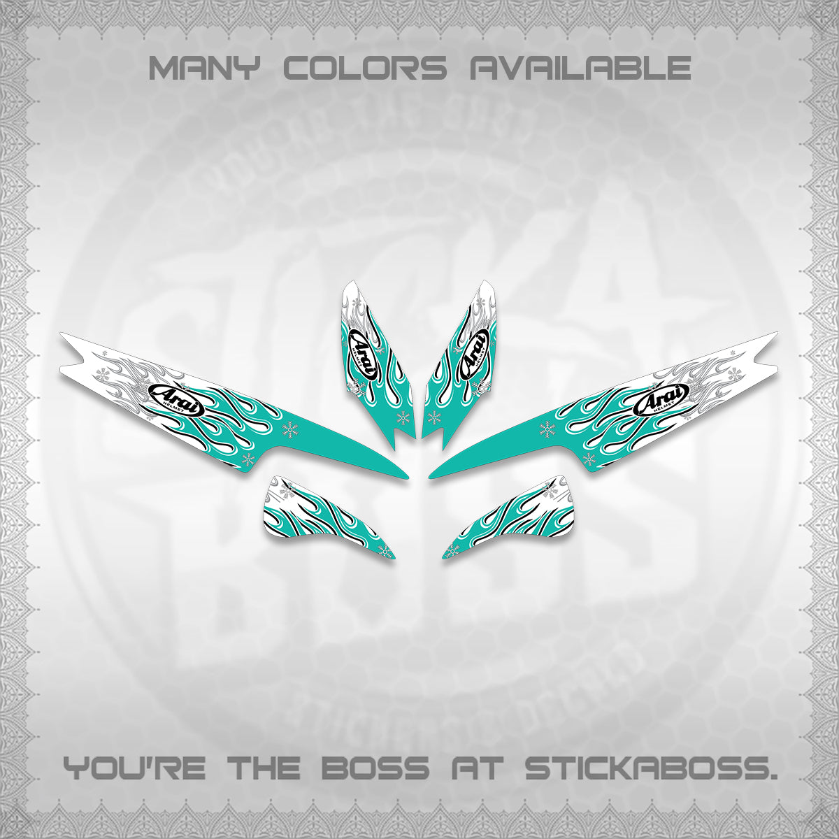 MIO SPORTY INDO MALAY DECALS (2 TONE SIMPEL KARBU)STICKER DECALS By STICKABOSS (Copy)