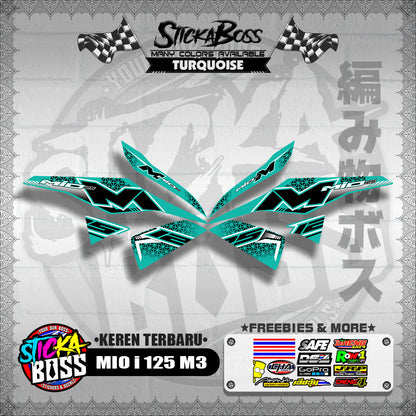 MIO i 125 M3 DECALS ( KEREN TERBARU )【WITH FREEBIES】