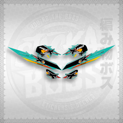 BEAT Fi V2 INDO CONCEPT ( TERBARU MOTIF ) STICKER DECALS By STICKABOSS