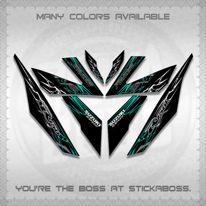 RAIDER 150 Fi DECALS (2026 CUSTOM LIGHTNING)STICKER DECALS By STICKABOSS