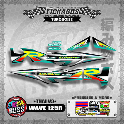 HONDA WAVE 125 R ( THAI V3 ) 【WITH FREEBIES】